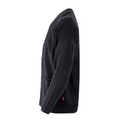 Chaqueta de punto fino Velilla 103C detalle de botones - Vetonek