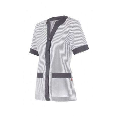 Camisola de pijama de mujer Velilla 579 detalle de bolsillos - Vetonek