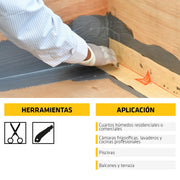 Sika® SealTape F - Sellado elástico de platos de ducha etc. - Vetonek
