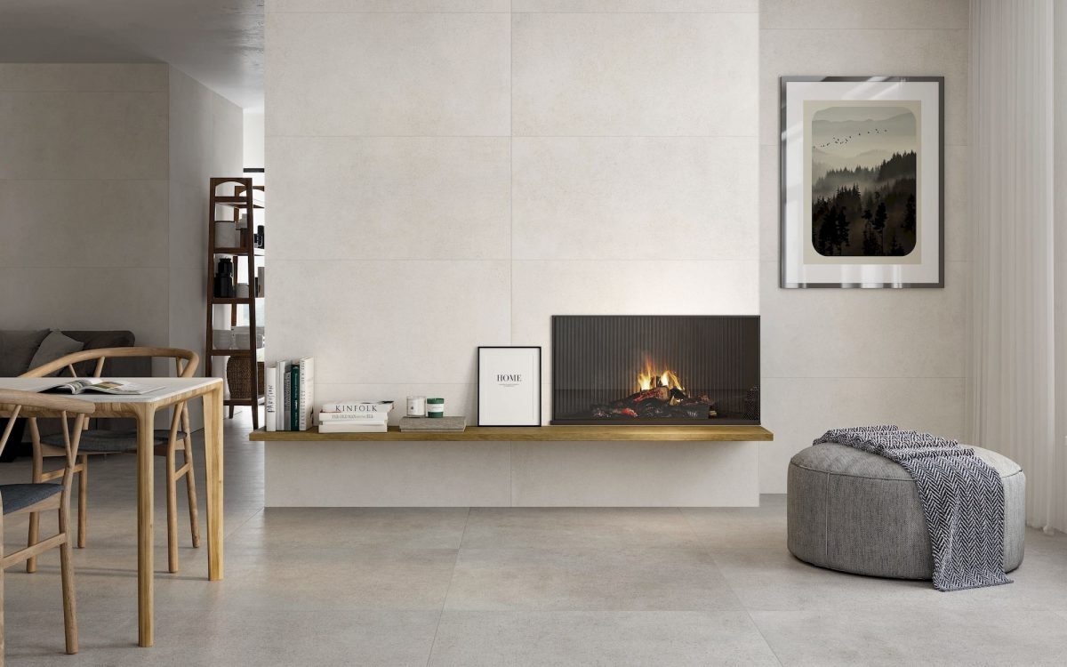 Narbonne efecto cemento ambiente interior
