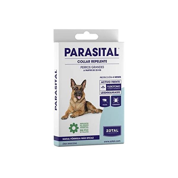 Collar antiparásitos Zotal repelente para perros Vetonek