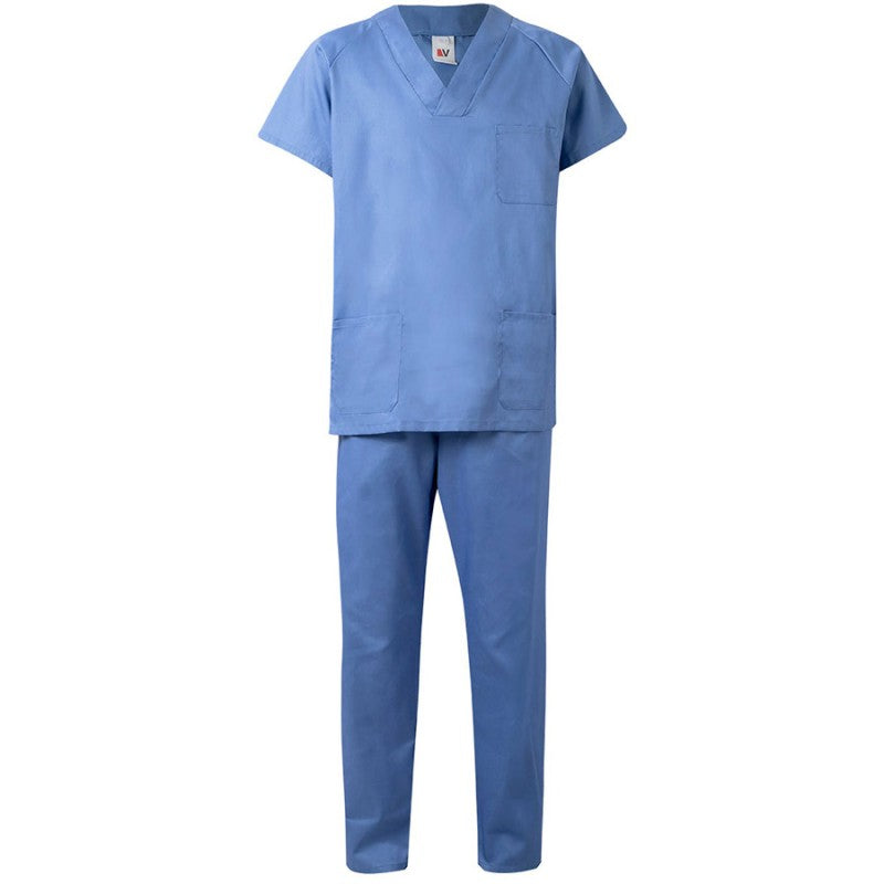 Conjunto de pijama sanitario Velilla 800 camisola y pantalón - Vetonek