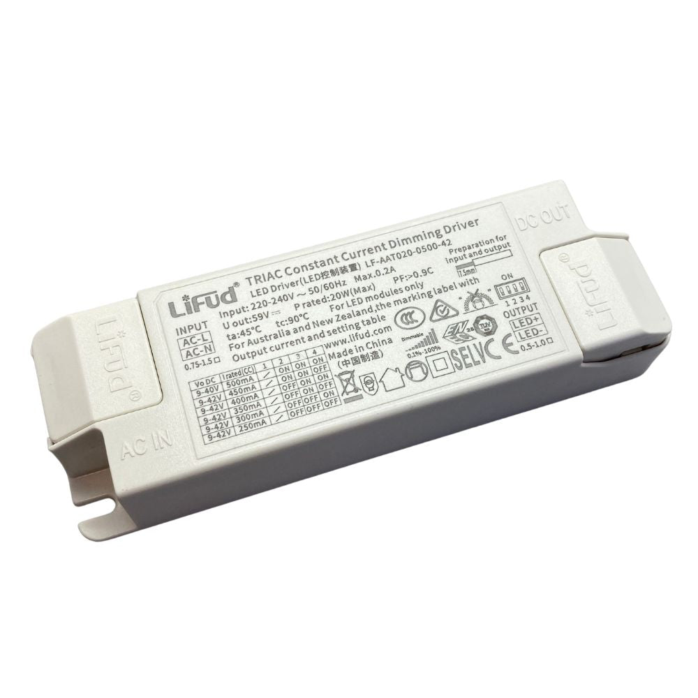 Driver Lifud Dimable Leading/ Trailing edge IP20 — Vetonek