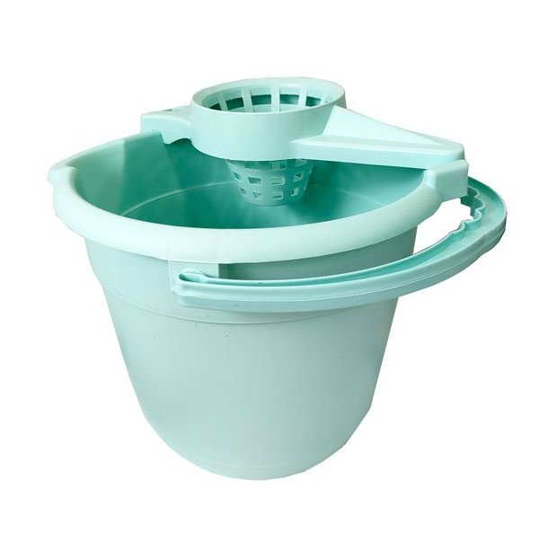 Cubo de fregona ecológico de 13L con escurridor - Línea Eco Ocean Vetonek