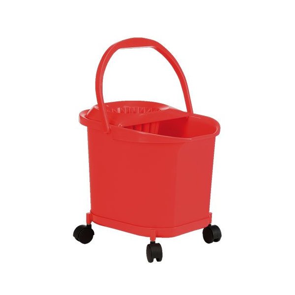 Cubo de fregona Denox con ruedas y asa 16 L - Escurridor práctico Vetonek