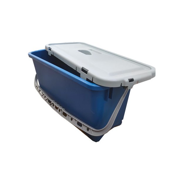 Cubo para mopa con tapa y asa - 30x56x27 cm Vetonek
