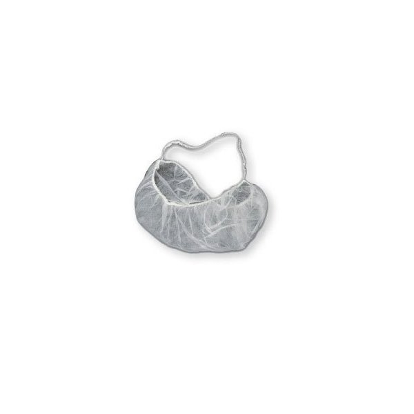 Cubrebarba desechable blanco - Caja de 1000 unidades Vetonek