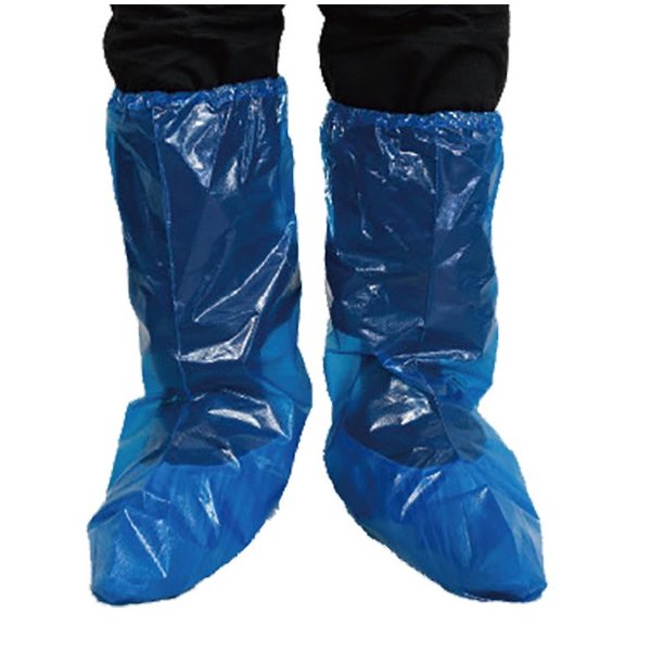 Cubrebotas Desechable Azul en Polietileno - 500 Uds Vetonek