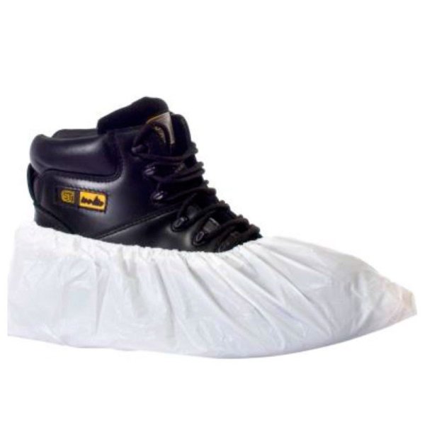 Cubrecalzado desechable blanco - 1000 uds de polietileno Vetonek