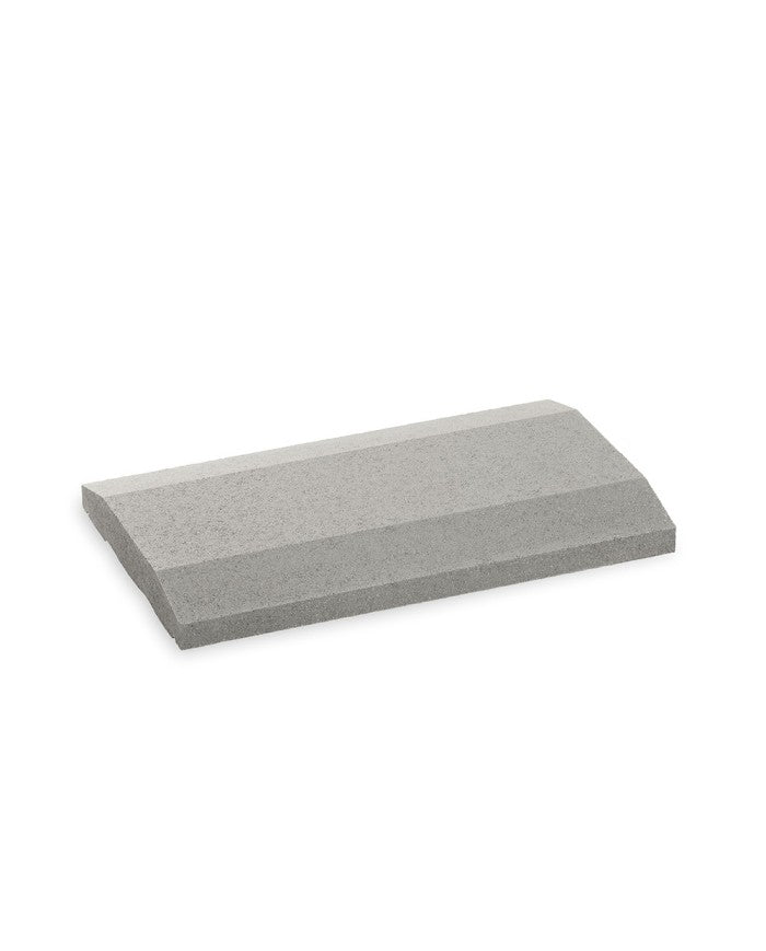 Cubremuros Cinca de hormigón, remate achaflanado de 50 cm para coronar muros - Vetonek