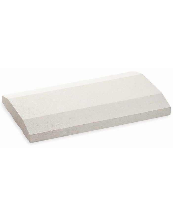 Cubremuros Cinca de hormigón, remate achaflanado de 50 cm para coronar muros - Vetonek