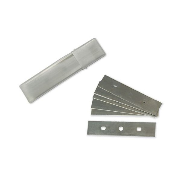 Pack de 10 cuchillas doble hoja para rascador de cristal Vetonek