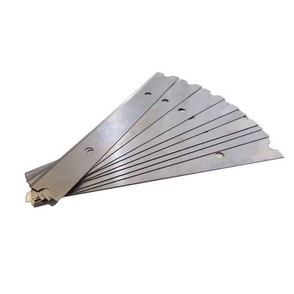 Pack de 10 cuchillas para rascador de suelos y ventanas Vetonek
