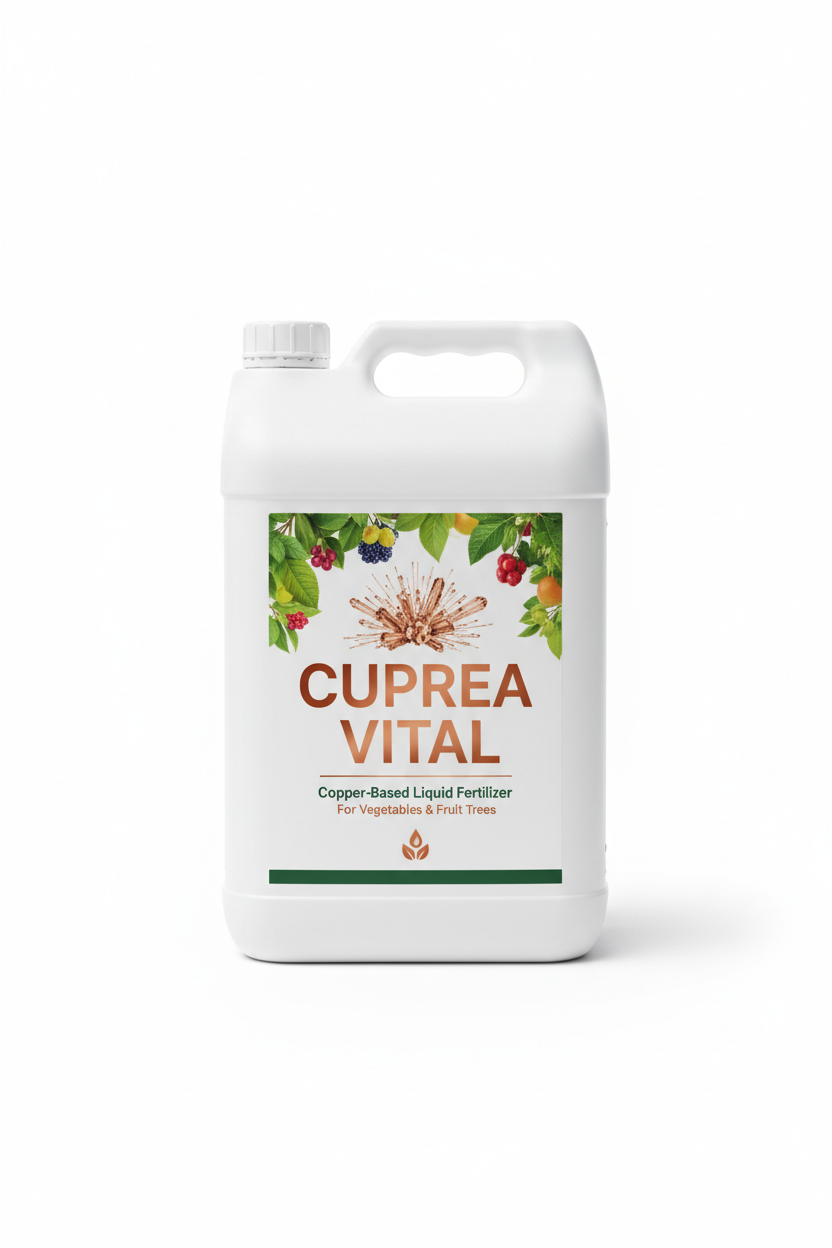 Cuprea Vital — Kupferdünger für Gemüse- und Obstpflanzen