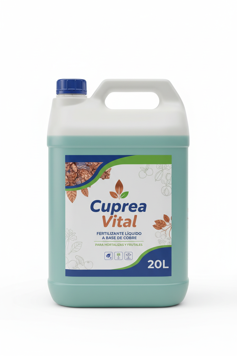 Cuprea Vital — Kupferdünger für Gemüse- und Obstpflanzen