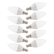 Pack 10 Lámparas LEDs Vela 2835SMD E14 5W 410Lm — Vetonek (3)