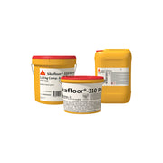 Envase de 5,3 kg de Sikafloor®-310 PurCem® de Sika, capa de sellado brillante de poliuretano-cemento para pavimentos industriales - Vetonek