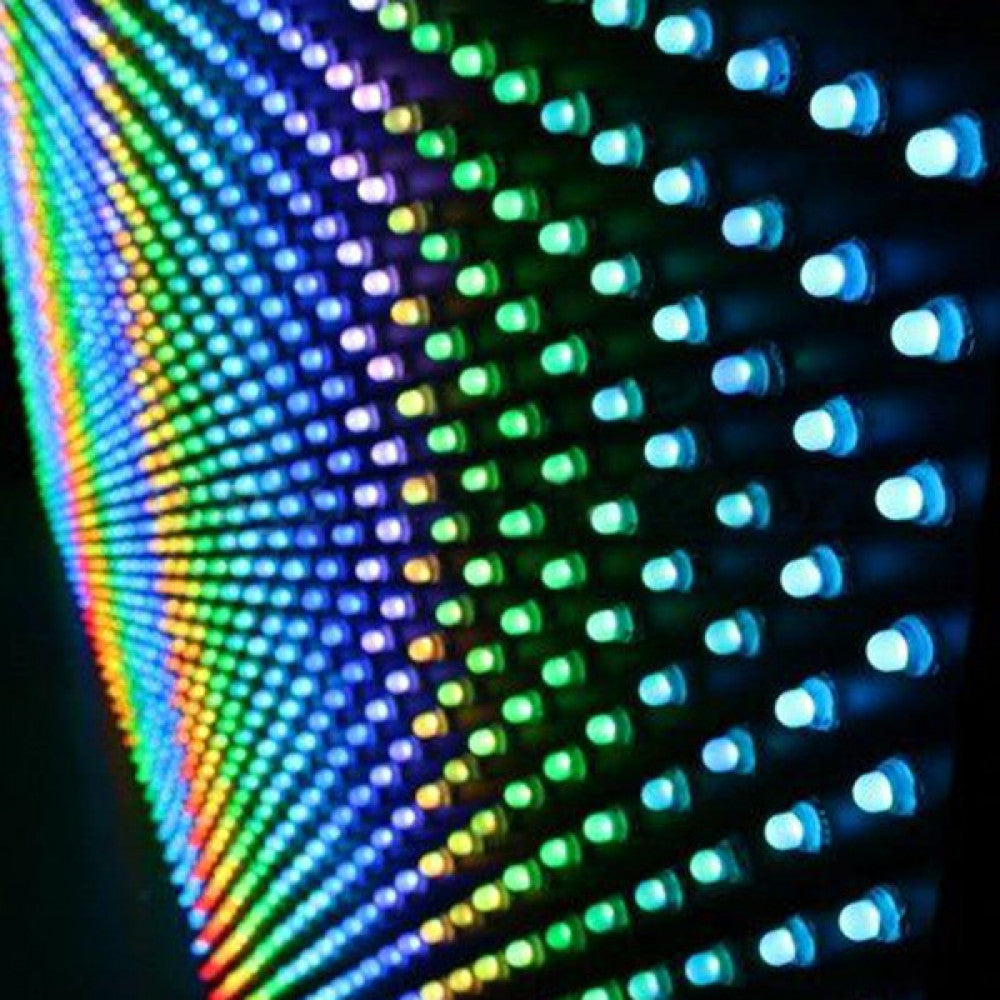 Pixel LED 0.1W 2Lm 5V Epistar (Cadena 50 Unidades) Azul — Vetonek (4)