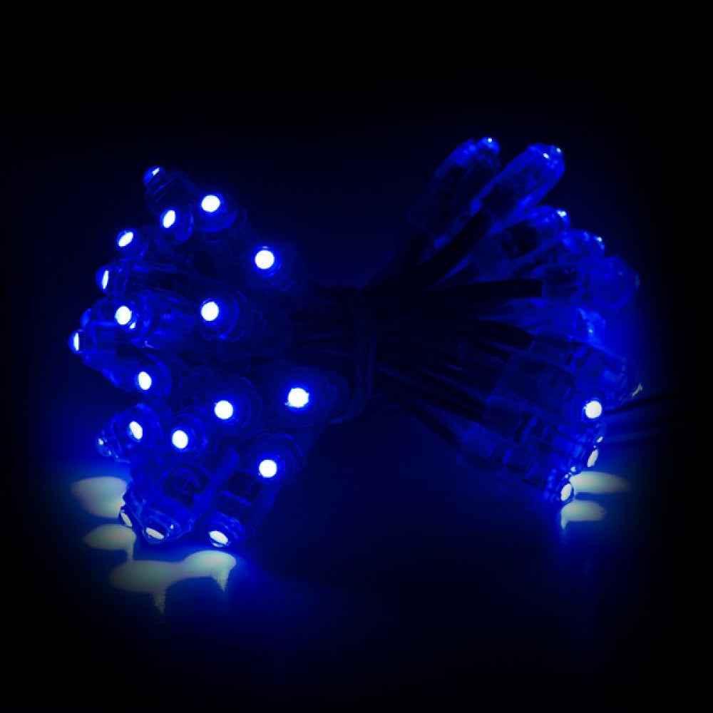 Pixel LED 0.1W 2Lm 5V Epistar (Cadena 50 Unidades) Azul — Vetonek (6)