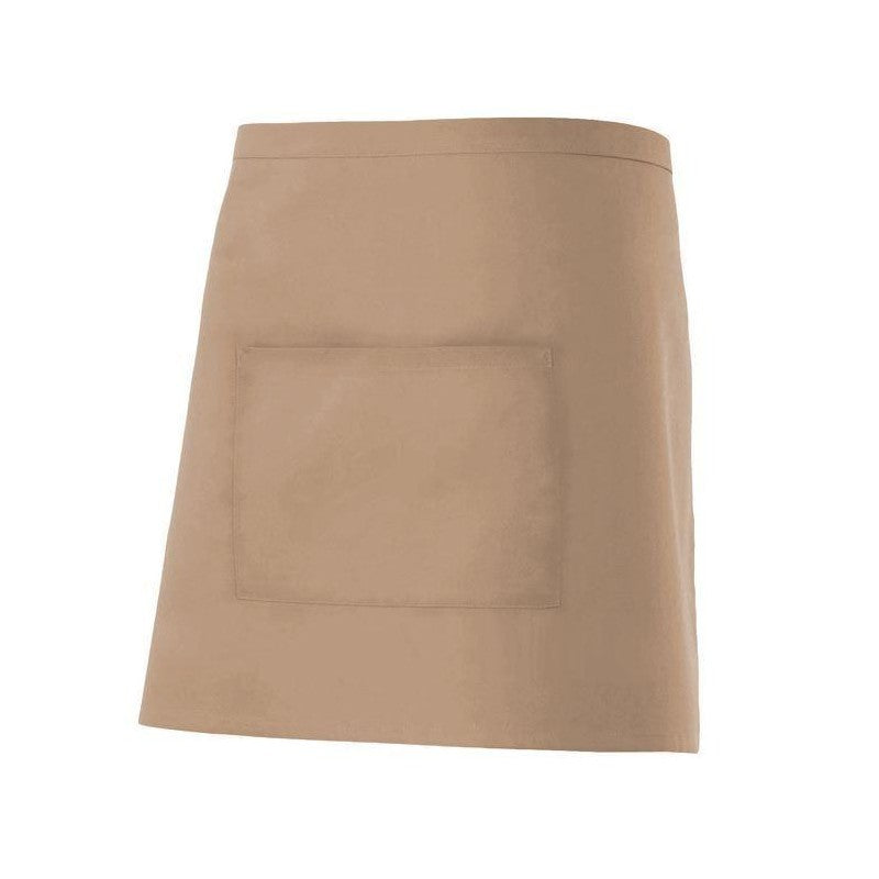 Delantal corto de cintura con bolsillo central Velilla 404201 - Vetonek