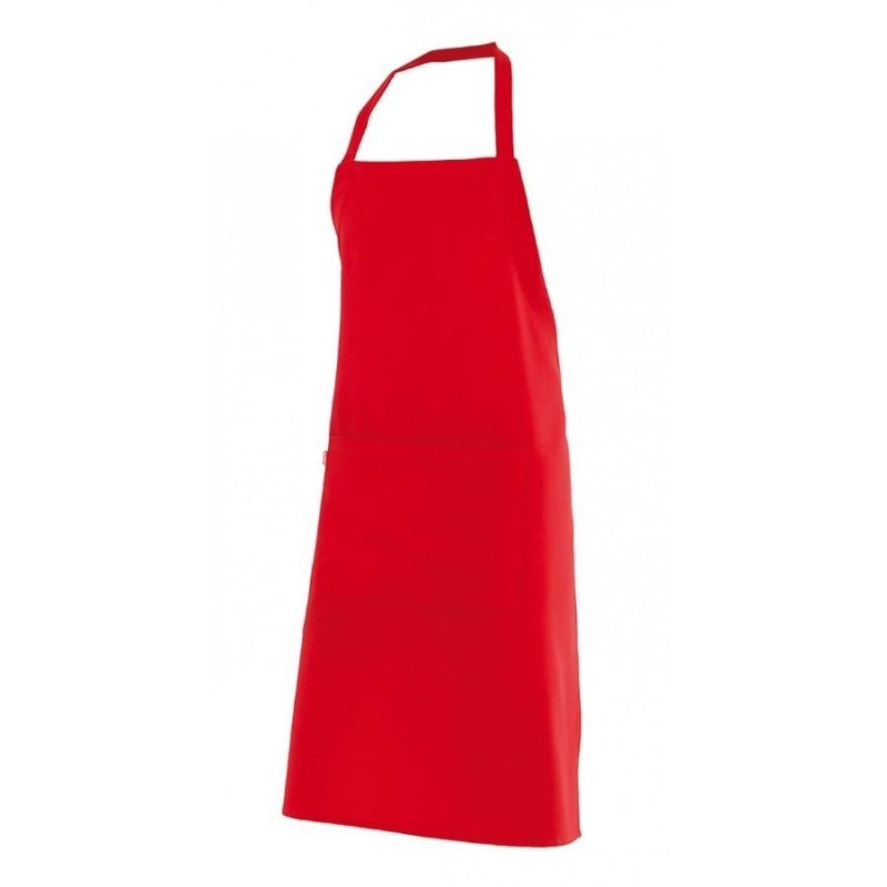 Delantal con peto Velilla 404204 en tono vigoré - Vetonek