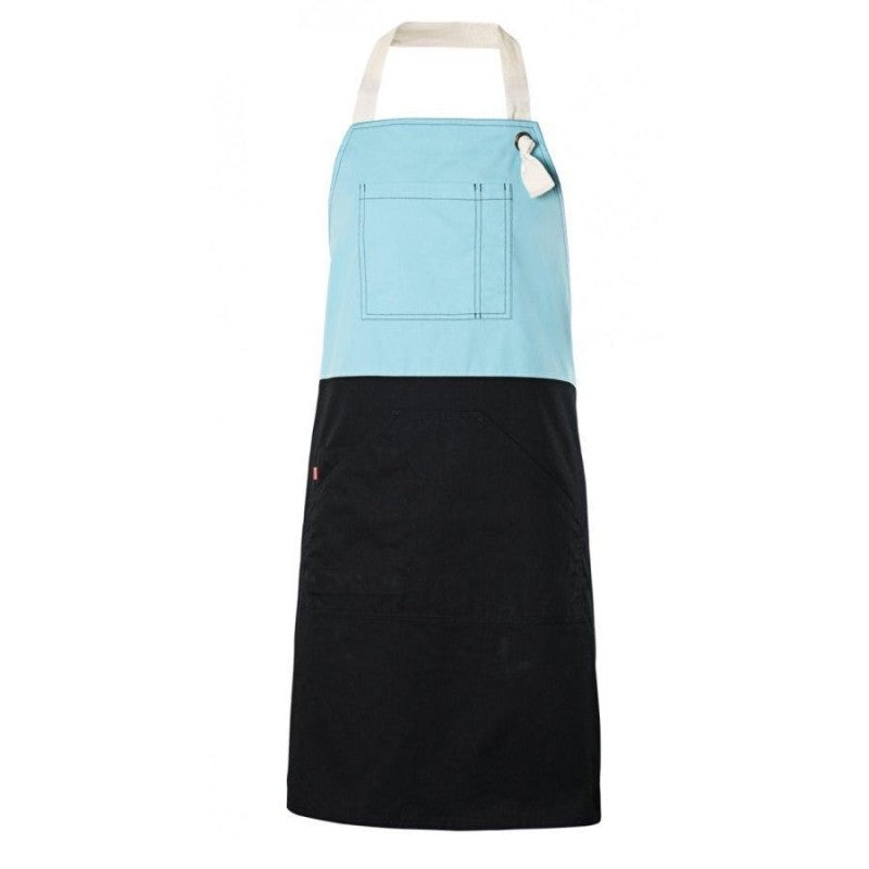 Delantal con peto bicolor Velilla 404210B - Vetonek