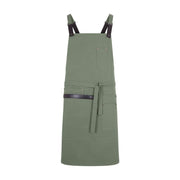 Delantal con peto orgánico urbano Velilla 404215 en tono pizarra - Vetonek