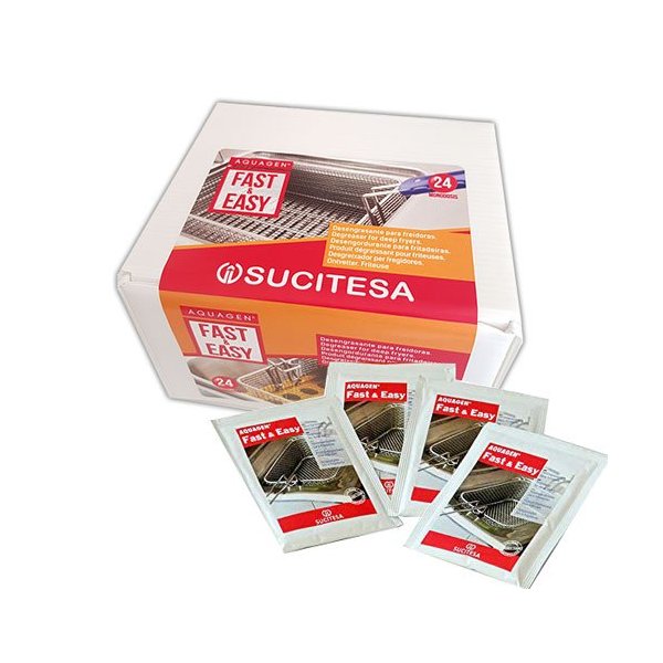 Desengrasante para freidoras - Pack de 24 monodosis Vetonek