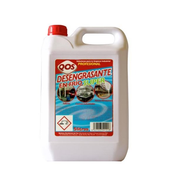 Desengrasante en frío SUPER - Garrafa 5 L Vetonek