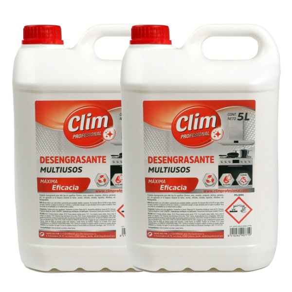 Desengrasante Universal Profesional - Caja de 2 Garrafas de 5L Vetonek