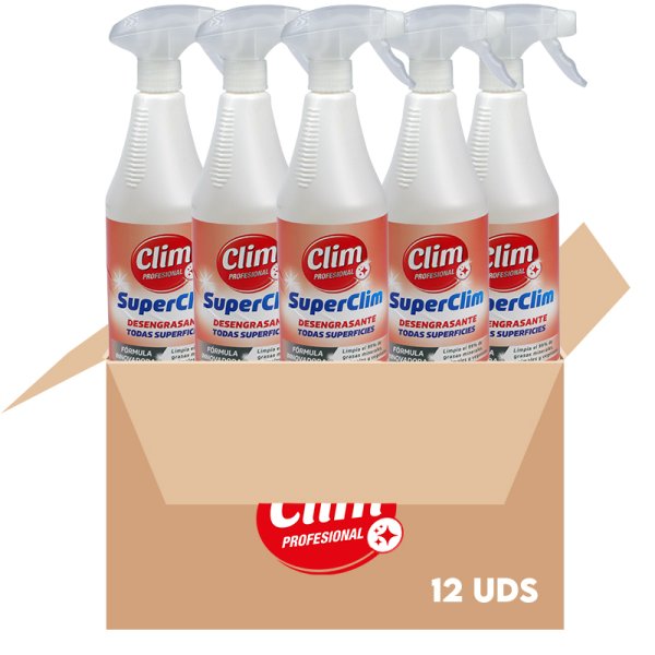 SuperClim desengrasante multisuperficies 750 ml con pulverizador Vetonek