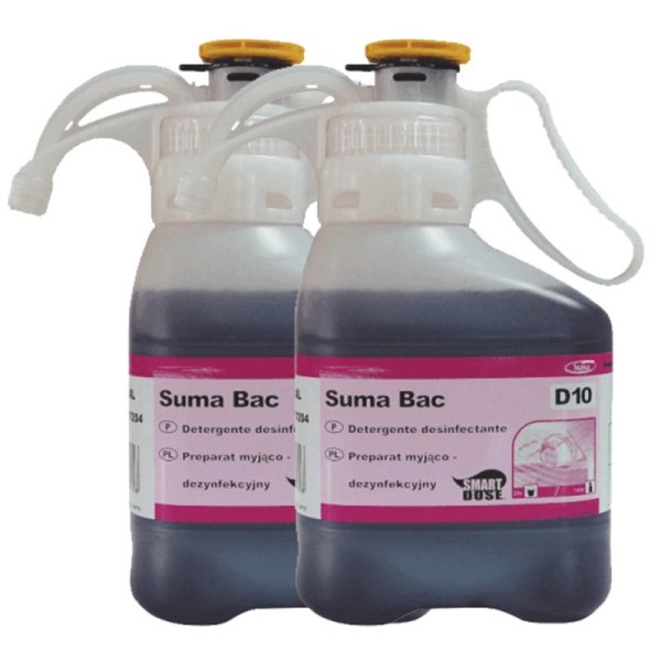 Detergente desinfectante concentrado Suma Bac D10 - 2x1.4 lts Vetonek