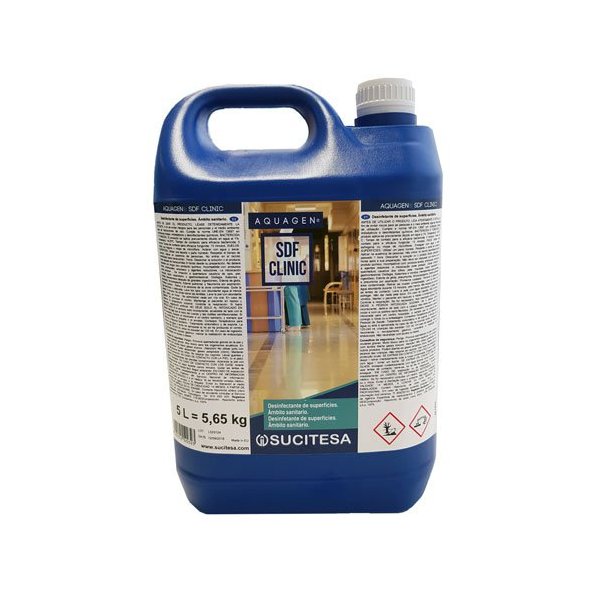 Desinfectante de Superficies Ámbito Sanitario 5 Kg - Aquagen SDF Clinic Vetonek