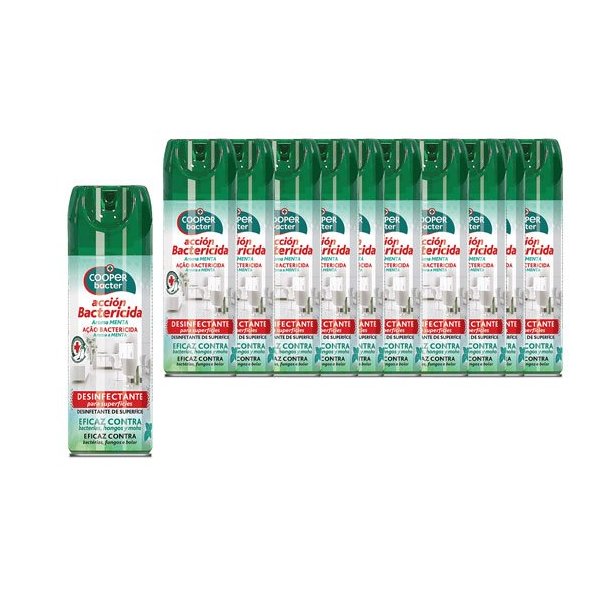 Desinfectante Spray Multiusos 200 ml CooperBacter - Caja de 12 Vetonek