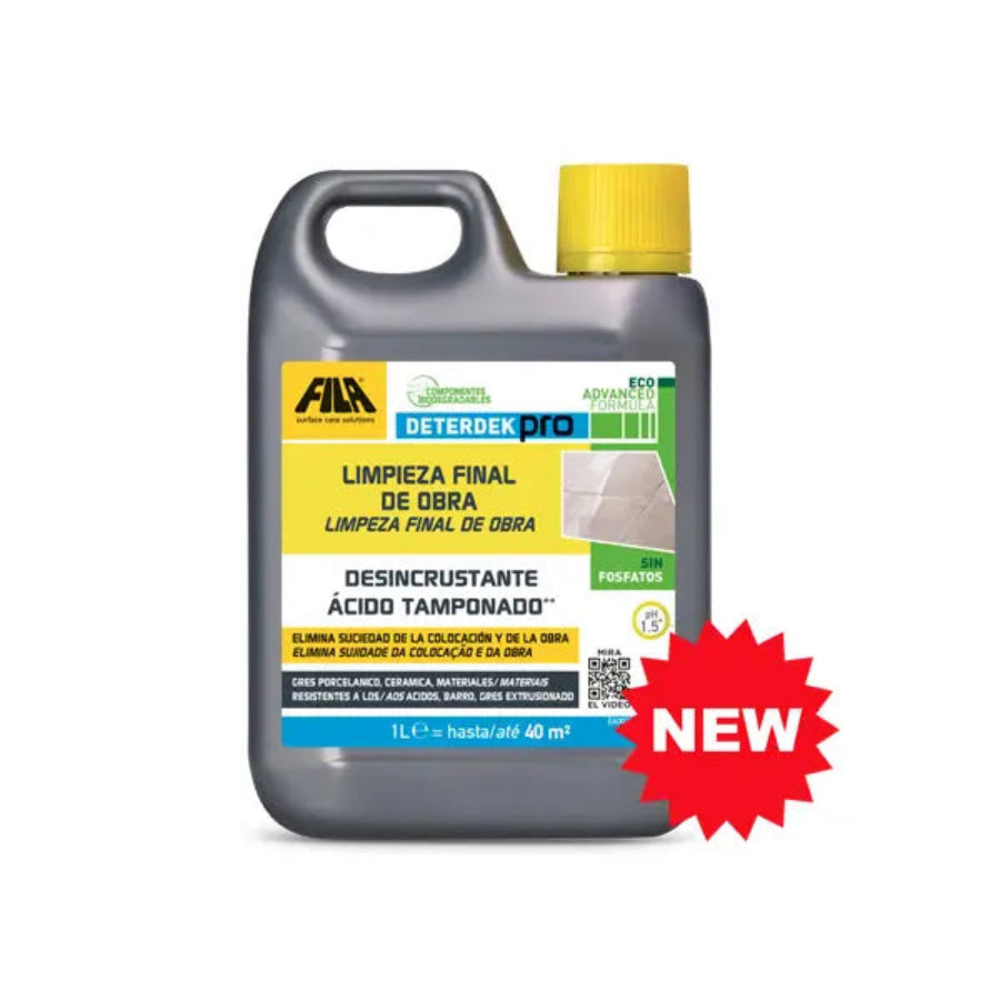 Deterdek pro - limpieza final de obra - Vetonek