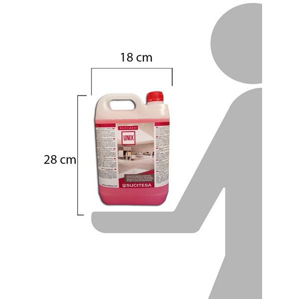 Detergente Autobrillante con Ceras para Fregadoras - 5 Litros Vetonek