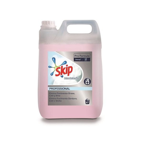 Skip Detergente Profesional para Mantelerías 67 Lavados 5L Vetonek