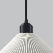 Lámpara Colgante "Colt" Color Blanco/Florón Negro/Cable Negro — Vetonek (2)
