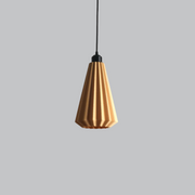Lámpara Colgante "Lindor" Color Beige/Florón Negro/Cable Negro — Vetonek (4)
