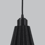 Lámpara Colgante "Lindor" Color Negro/Florón Negro/Cable Negro — Vetonek (2)