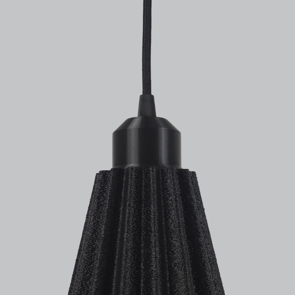 Lámpara Colgante "Lindor" Color Negro/Florón Negro/Cable Negro — Vetonek (2)