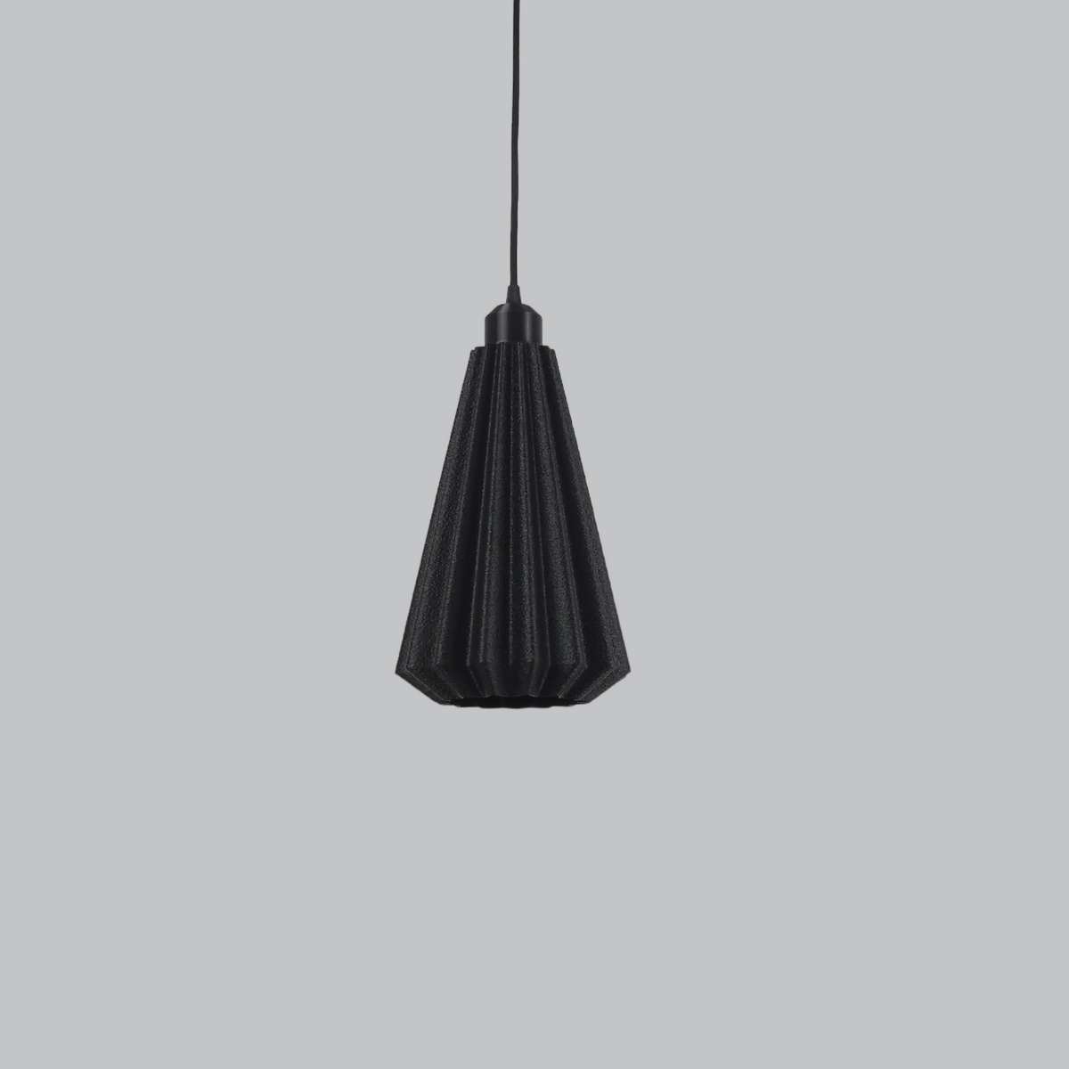 Lámpara Colgante "Lindor" Color Negro/Florón Negro/Cable Negro — Vetonek (3)