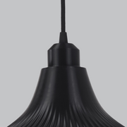 Lámpara Colgante "Vita" Color Negro/Florón Negro/Cable Negro — Vetonek (2)