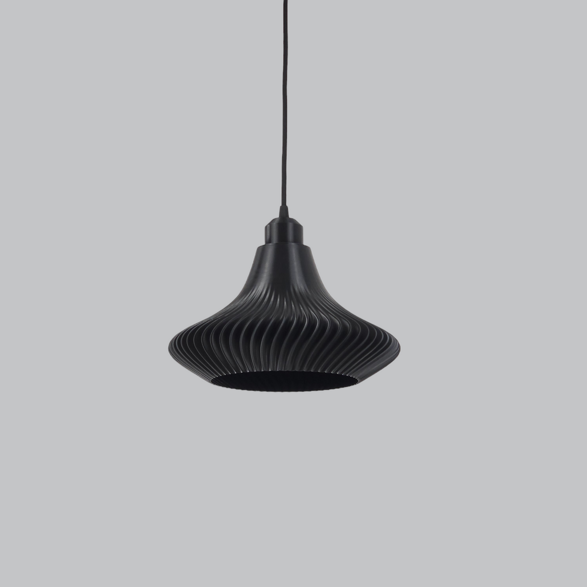 Lámpara Colgante "Vita" Color Negro/Florón Negro/Cable Negro — Vetonek (3)