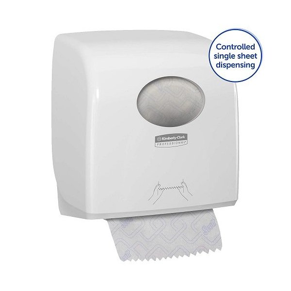 Dispensador Aquarius Slimroll para Papel Secamanos Scott Control Vetonek