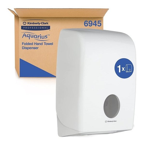 Dispensador Aquarius para Toallas de Papel Secamanos Kleenex Vetonek
