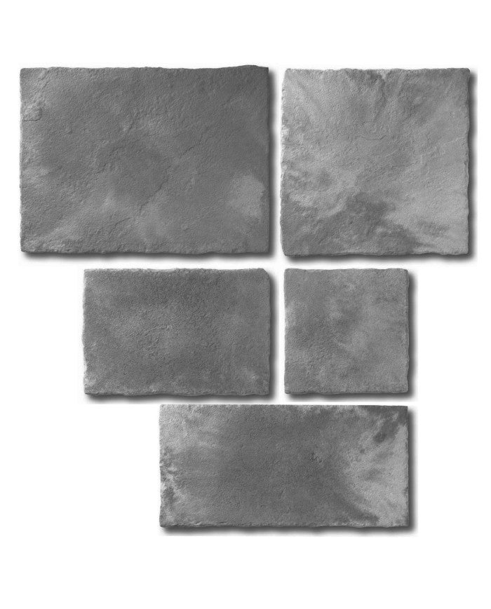Pack de Losas Ainsa de hormigón, cinco formatos combinados para pavimentar patios - Vetonek