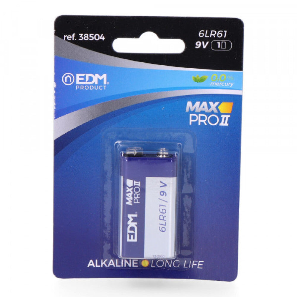 Pila Alkalina Long Life 6Lr61 9V (Blister 1 Unid) — Vetonek
