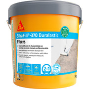 Bote de SikaFill®-370 Fibers de Sika, revestimiento elástico acrílico con fibra de vidrio para impermeabilizar cubiertas y terrazas - Vetonek