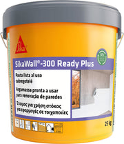 Bote de SikaWall®-300 Ready Plus de Sika, masilla en pasta lista al uso para alisar y regularizar paredes y techos de interior - Vetonek